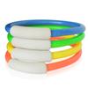 New 4pcs  Diving Rings Underwater Swimming Rings Sinking Pool Toy Rings For Kid Children Swimming Diving Ring