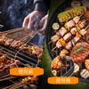 YFFSFDC Barbecue Grid Set of 2 BBQ Mat Barbecue Grill Mat Cooking Sheet Grid Grill Mat Pad Barbecue Supplies Reusable Usage (4033cm) Non-Stick