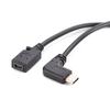 Mini USB Female To Type C Male Adapter Converter  90 Degree USB C Male To Mini USB Female Adapter Converter Cable