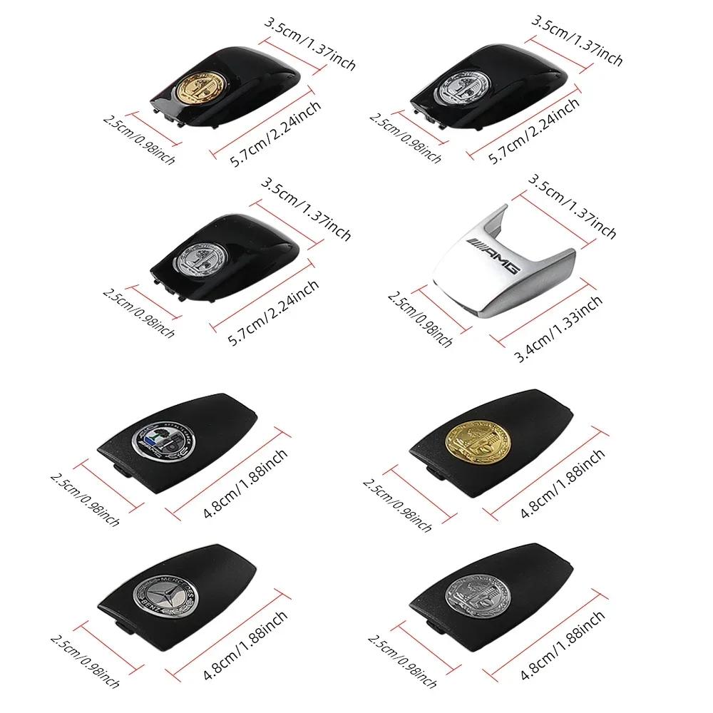 2025 Fierbinte Nou 2025 Pentru Mercedes Benz 3D Metal/ABS Accesorii Capac Cheie Telecomandă Mașină Pentru Mercedes-Benz AMG W210 W212 W202 W205 E63