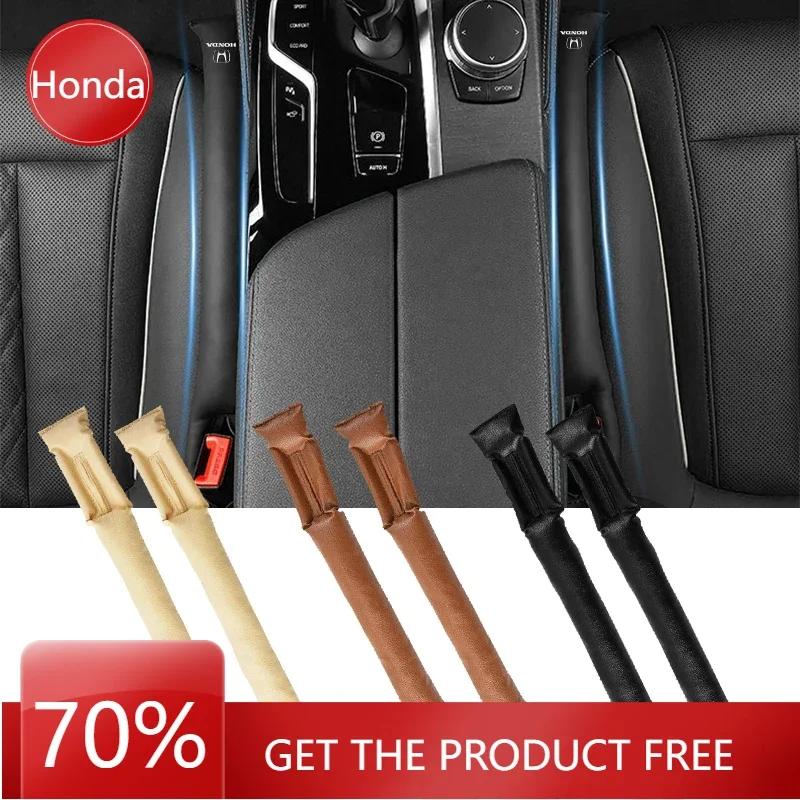 XR Car New Honda Car Seat Gap Anti Drop Filler Soft Cars Styling PU Leather Soft Side Seam Plug For Honda Accord Odyssey Civic