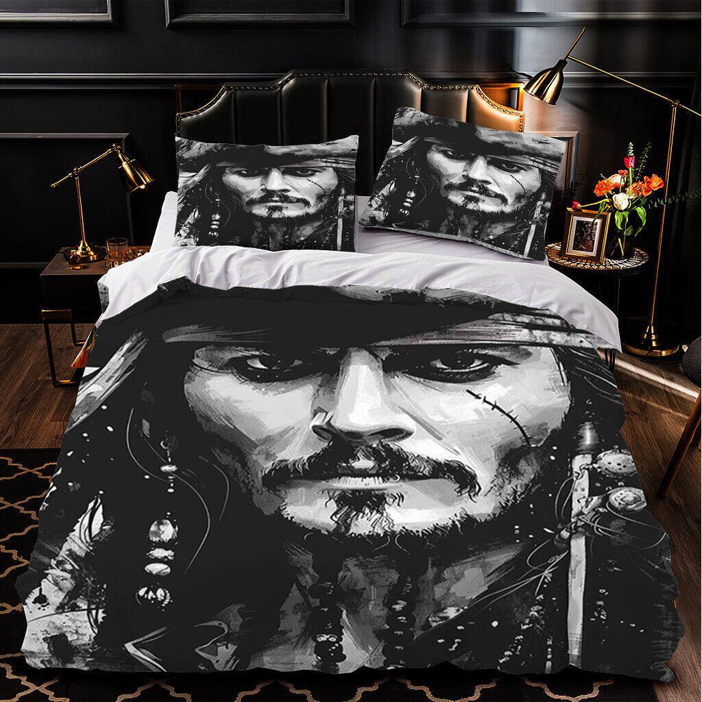 3-Piece Soft Brushed Digital Print Bedding Set: Duvet Cover & Pillowcase
