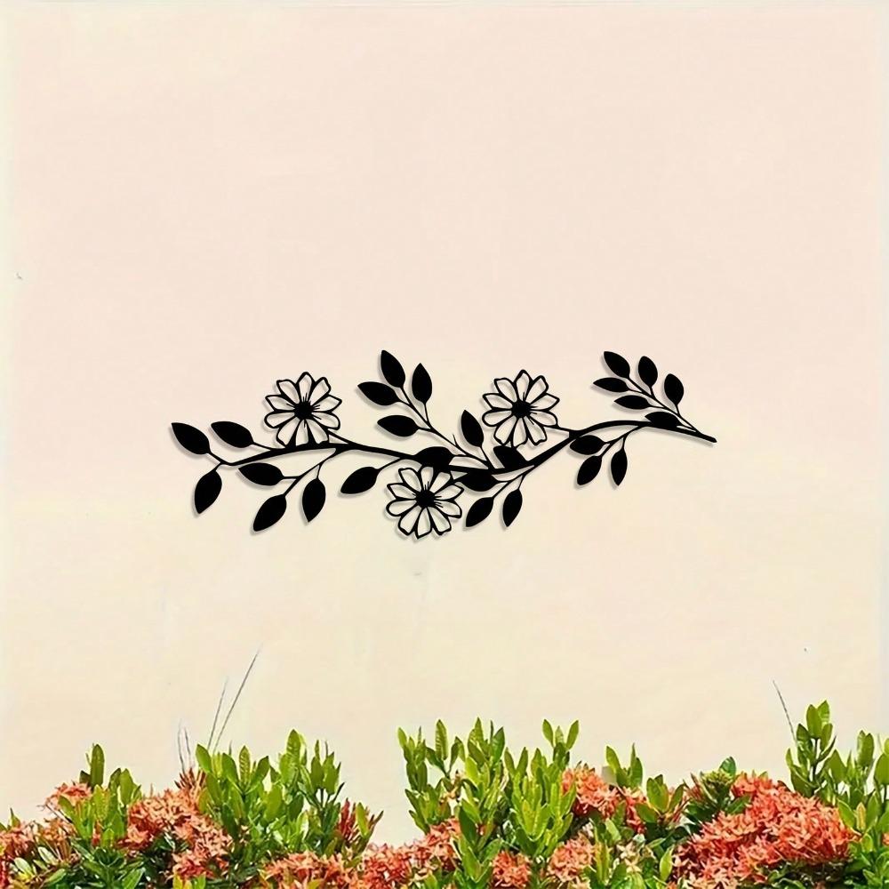 Metal Leaf Wall Art Decor Indoor Outdoor Gift for Nature Lovers