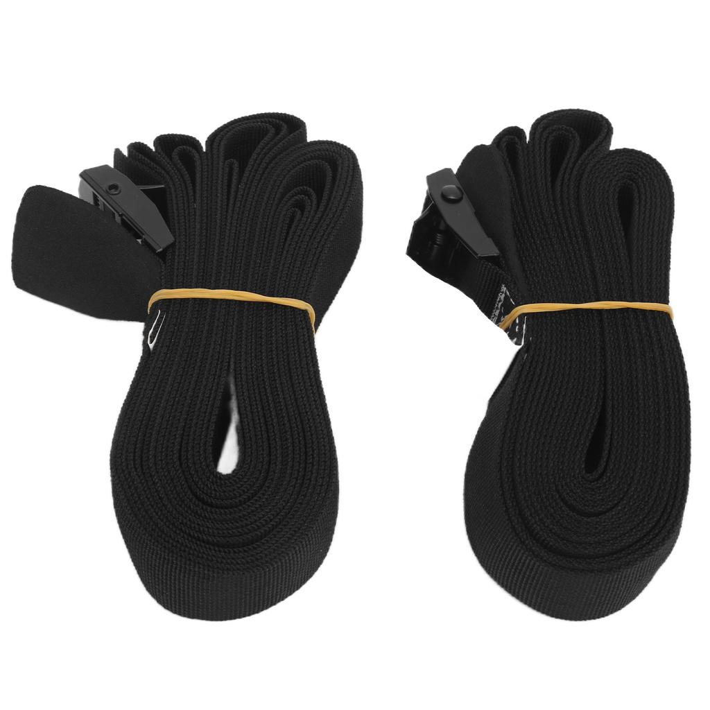 2 Pcs Surf Roof Kayak Strap Surfboard Canoe Tie Down Straps for SUP Trucks Luggage3.6M