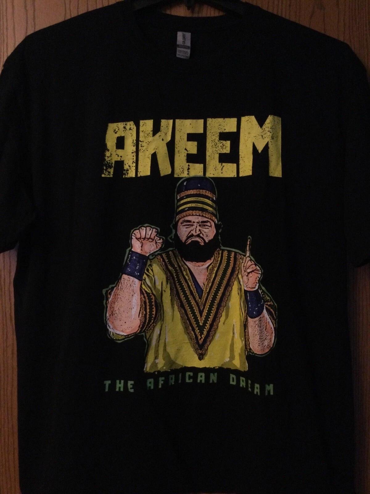 Akeem - “The African Dream” - Black Shirt - 2XL XL