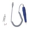 Micromotor Handle with 2 Carbon Brushes 2.35MM Chuck 40000RPM Grinder Handpiece for Electric