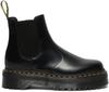Dr. Stiefel. Martens 2976 Plateau schwarz poliert glatt