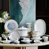 Tanghui 50-Piece Tangshan Bone China Dinnerware Set
