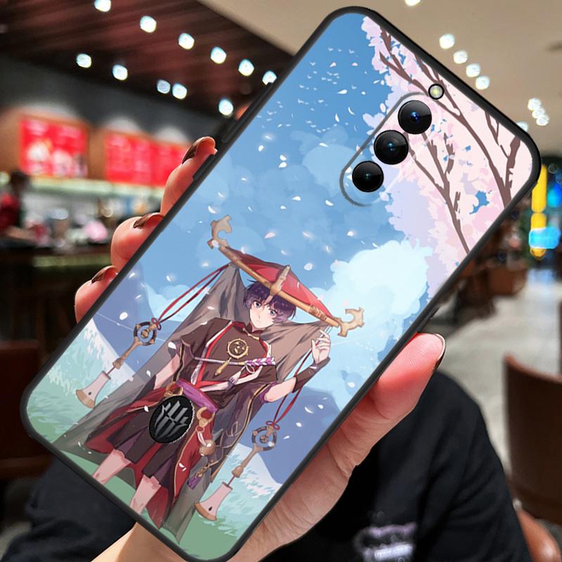 Scaramouche Genshin Impact Case For ZTE Nubia Red Magic 10S 10 8 9 8S 9S 11 Pro Plus 5G 6R 6 7 6S 7S Pro 10 Air Cover