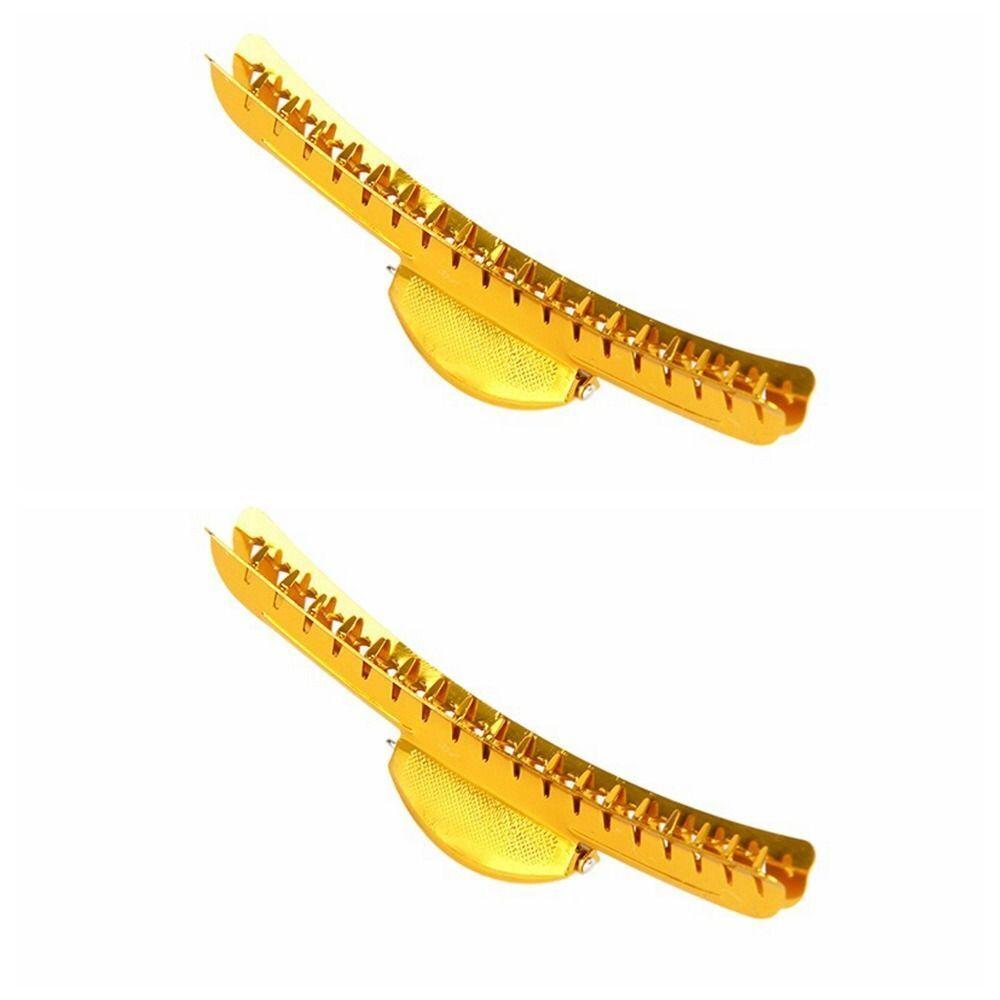 6pcs Hair Clips Clamps Aluminum Tip Finger Hairclips