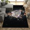Dynamic Soccer Player Pose Floor Rug Office Rug Perfect for Hallway Dormitory Bedrooms Living Rooms Anti-slip Rug Office home decor Spiritual Gift