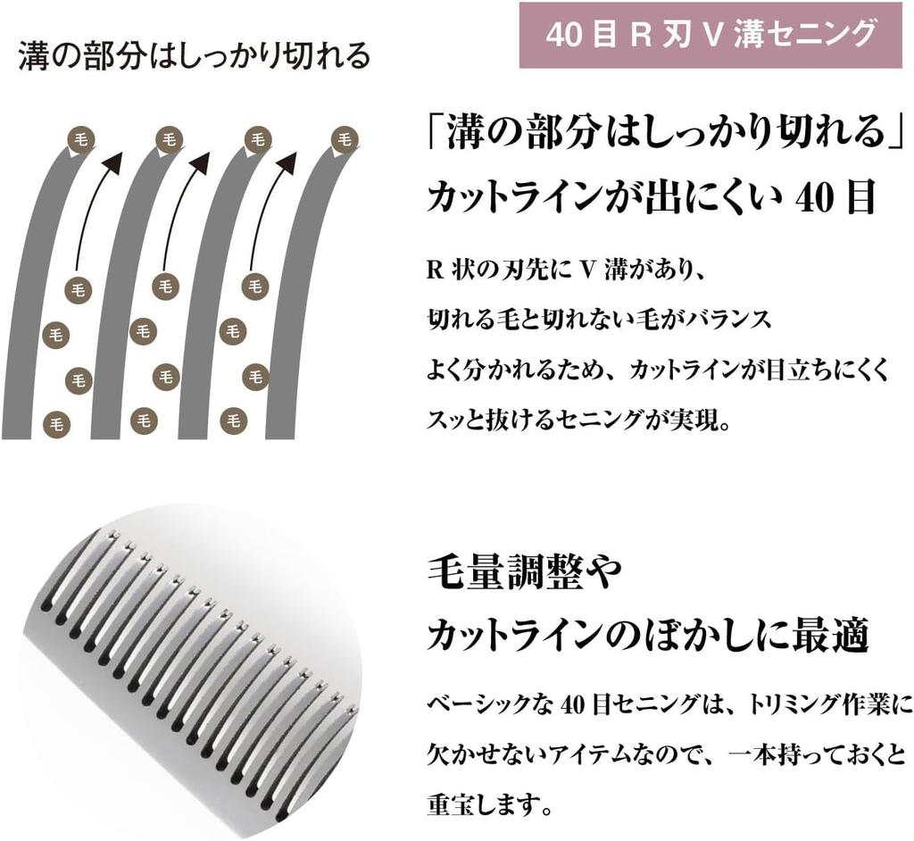 DEEDS P9 Original Set by Japanese Scissors Specialist Base Cutting Scissors with 3D Handles for Easy Thinning Scissors for and [PET] 2-Piece (7.0