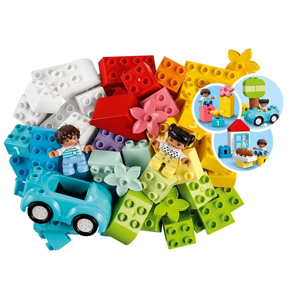 LEGO DUPLO Deluxe Container Set Educational Toy for Toddlers Creative Play Suitable for 1.5 Years and Up