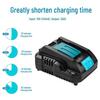 Compatible with Makita 7.2V-18V Lithium Battery Charger DC18RC MT18RC