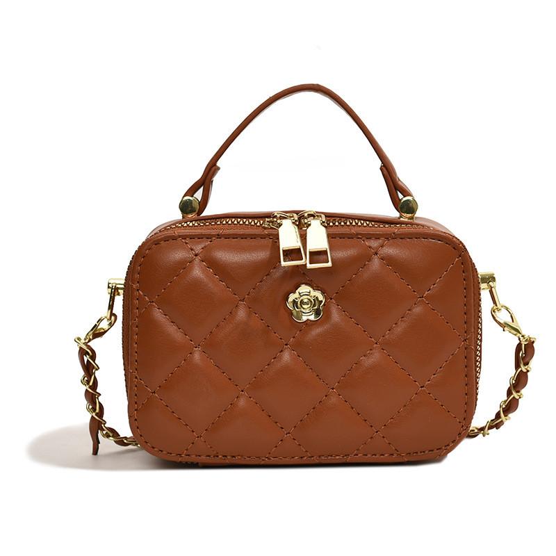 Kids Girls Cute Chain Shoulder Bag With Breathable Material For School And Outings