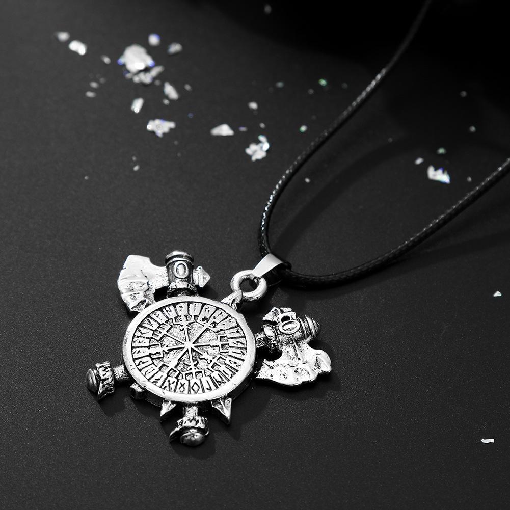 European and American Viking Series: Personalized Odin s Axe Pendant. In Stock.