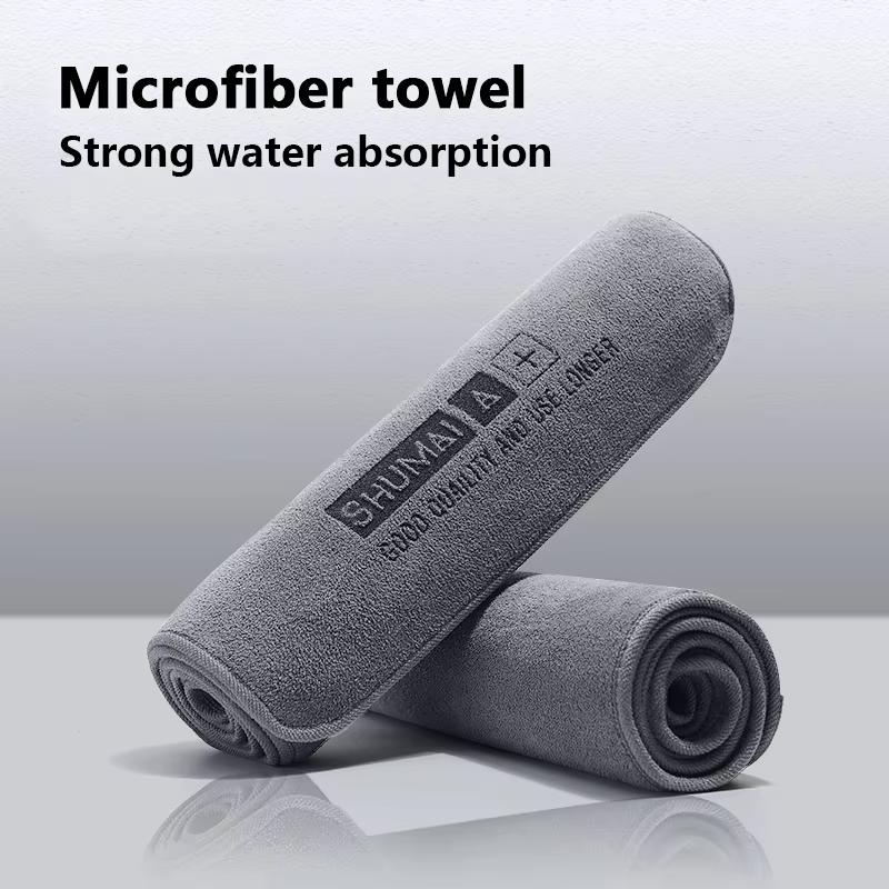 3PCs High-end Microfiber Car Washing Towel Auto Cleaning Drying Cloth short velvet car washing special towel Car Cleaning
