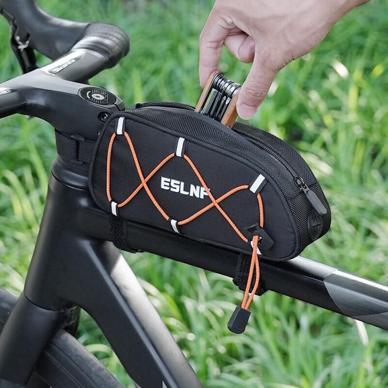 Lishi Bicycle Reflective Top Tube Bag