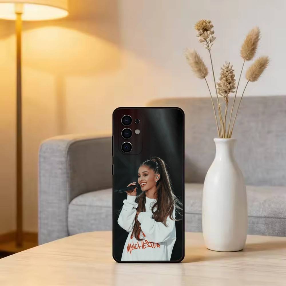AG A-Aesthetic Phone Case For Samsung S25,S24,S21,S22,S23,S30,Ultra,S20,Plus,Fe,Soft Silicone Black Cover