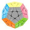 Bucubke GAN Megaminx MagLev Gray UV Official Magnetic Cube Stickerless Magic Cube GAN Dodecahedron Competition Puzzle Magic Cube 3D Megagaminx M-Cube