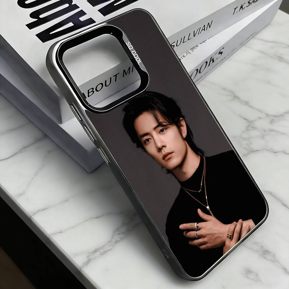 S-Sean Xiao Xiaozhan  Phone Case For iPhone 17,16,15,14,13,12,11 Plus,Pro Max,XS,Colorful Silver Phone case Funda Cover
