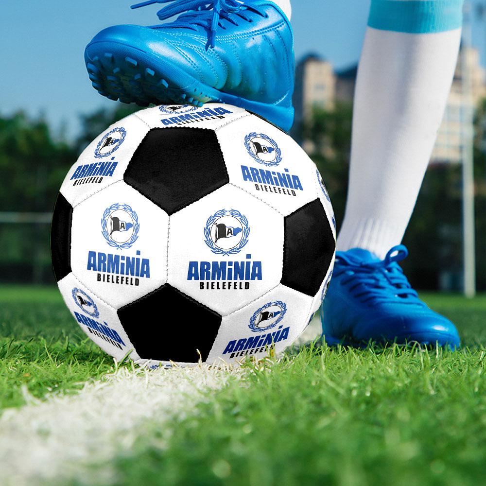 1pc Arminia Bielefeld Soccer Ball Size 5 Indoor Soccer Ball Fashion Colorful Backyard Game - Great For Sports Fans Gift HE12