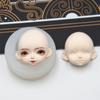 Lightweight Silicone Clay Doll Face Molds Anime Characters Moulds Perfect Gift for Craft Enthusiasts Animation Fans