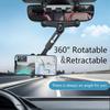 New 360° Car Phone Holder For Phone And GPS Mount Support Rotating Adjustable Telescopic All Phone Holder Navigation Support