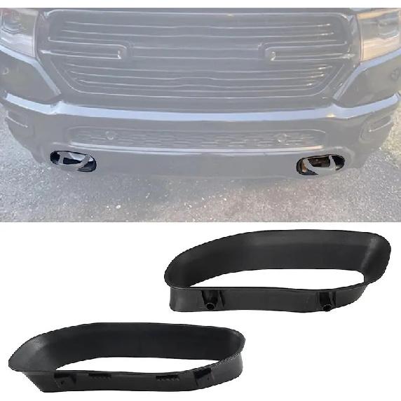 For 2019-22 RAM 1500 DT TOW HOOK BEZEL KIT RIGHT & LEFT OEM NEW MOPAR 82215268AB 68272944AB