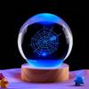 Crystal Ball Night Light: Meaningful Desk Ornament & Gift