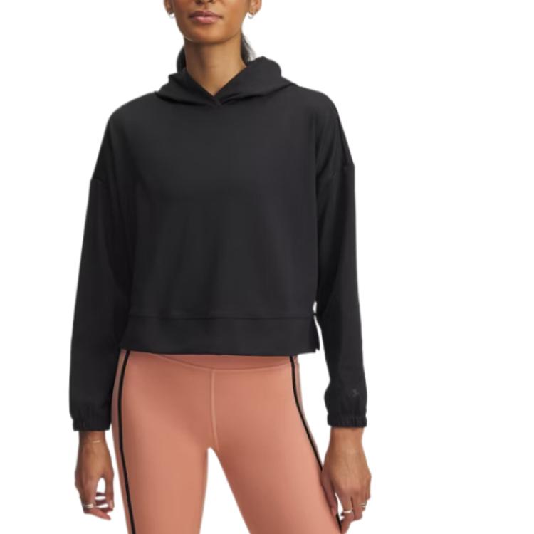 Under Armour Meridian Sweatshirt Women s Black 001 1389784-001 XXL