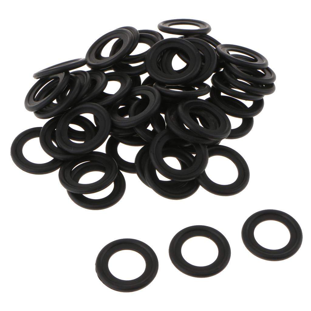 M14 Oil Drain Plug Washer Gaskets Rubber Seal Kit for Engine Oil Change Container
