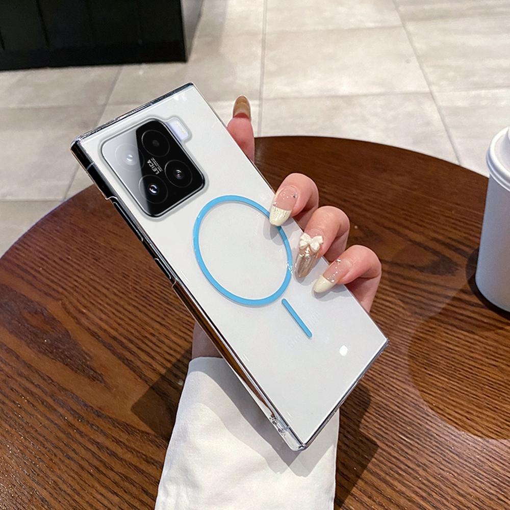 For Xiaomi 15 Case Compatible with MagSafe Clear Slim PC Phone Back Cover