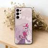 H-hazbin hotel V-veggie  Phone Case For Samsung S25,S24,S21,S22,S23,S30,Ultra,S20,Plus,Fe,Lite,Note,10,Black Cover