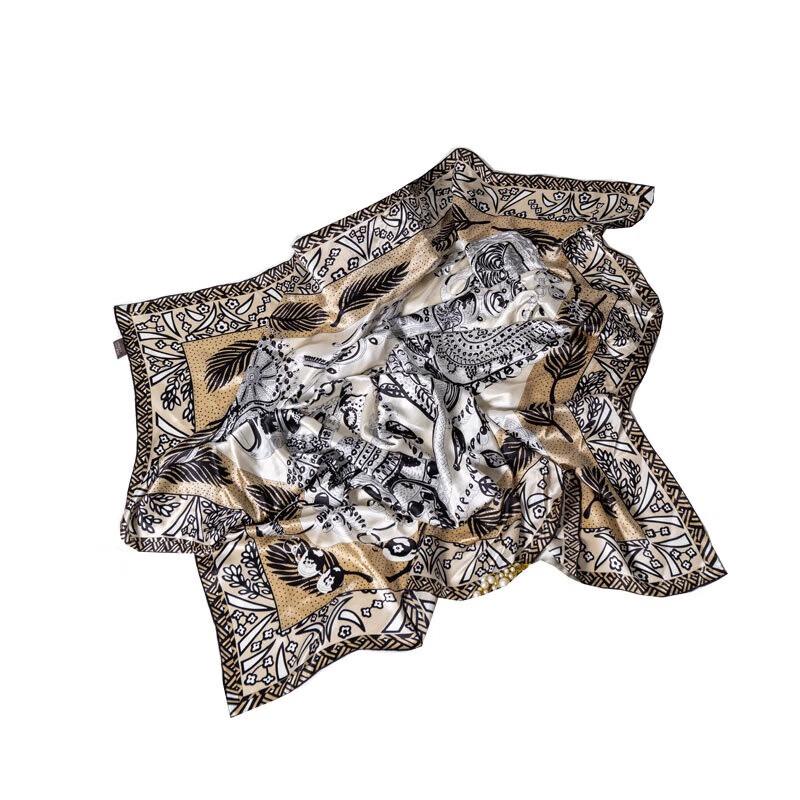 Hengyuanxiang Allure Era Silk Scarf