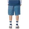 Li Ning Sports Basketball Collection Denim Shorts Unisex Blue AJSR009-1