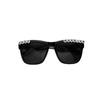 Custom Bridal and Prom Sunglasses: Black Unisex Letter Design
