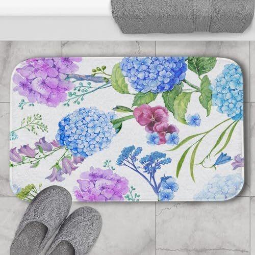 Loving Heart Doormat Carpet with Gnome and Heart Pattern Woven Lightweight Fug for Entryway Bathroom Non-slip Floor Mat Welcome