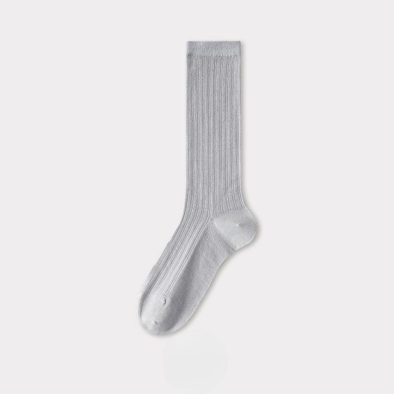 

Silk Stockings for Children, Ultra-thin Mesh Ice Silk Invisible Stockings, Solid Color Pile-up Stockings 1 pair
