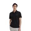 Li Ning Solid Color Pullover Fitness Sports Polo Shirt Men Tops Black APLU119-1
