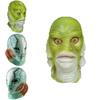 Monster Human Fish Head Mask With Latex Material For Costume Parties And Holiday Celebrations