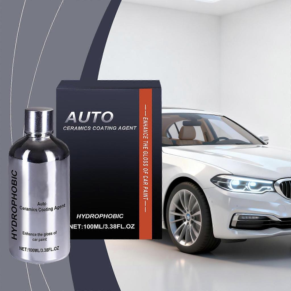 High Gloss 9H Ceramic Coating for Black Cars, Mirror-Like Shine & Paint Protection