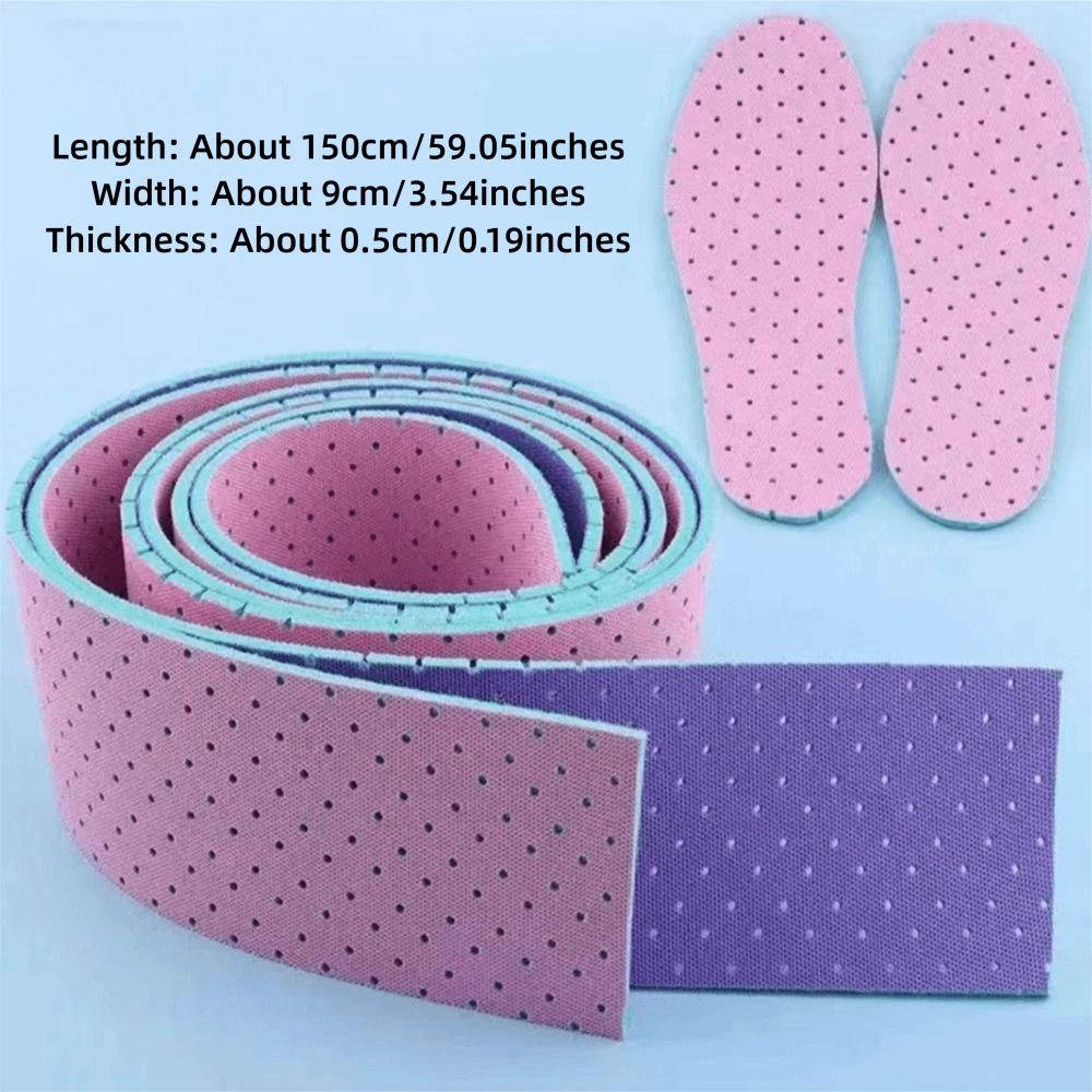 1 Roll Universal Adult Kids Deodorant Cushion High Heels Pad Self-cut Insoles Foot Mat Shoe Pads