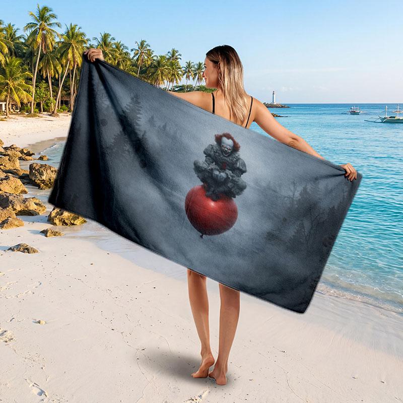 Large Beach TowelIT Pennywise Soft Absorbent Towel Beach Bath Home Use