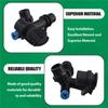 Car Coolant Tank Water Hose Connector 17112248409 Three Way For BMW X3 Z4 2003-2010