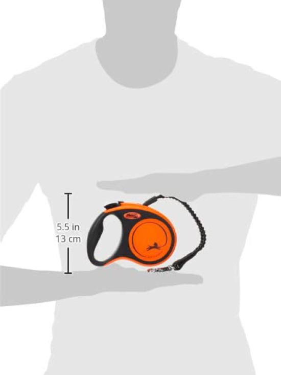 Flexi Retractable Lead Extreme Tape Size 5m [Dog Lead] (S (Under 20kg))