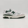 BB550WT1 New Balance 550 White Green Sail Cream Ivy British Ivory Grey (Men's)