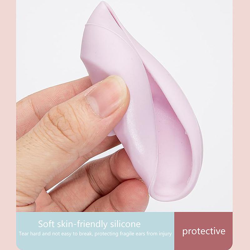 2 Stücke Silikon Ohr Abdeckung Haar Färbung Färben Protector Ohr Schild Ohrenschützer Caps