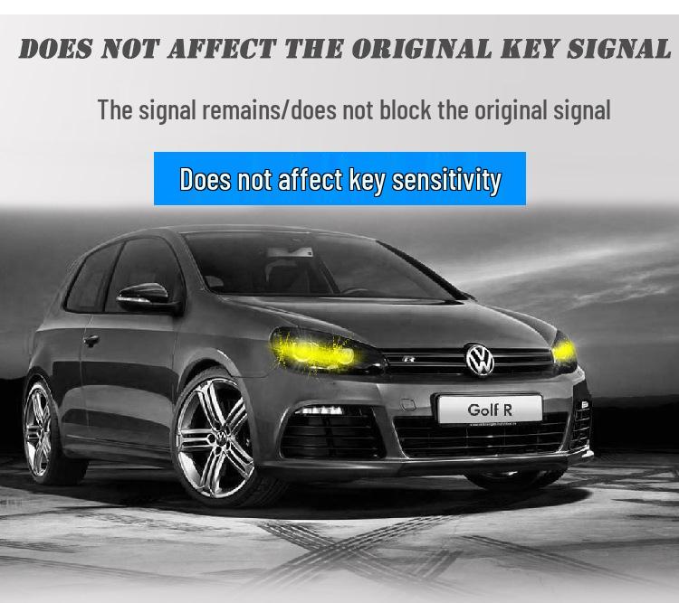 Skládací pouzdro na klíč od auta Volkswagen - Měkký TPU ochranný obal