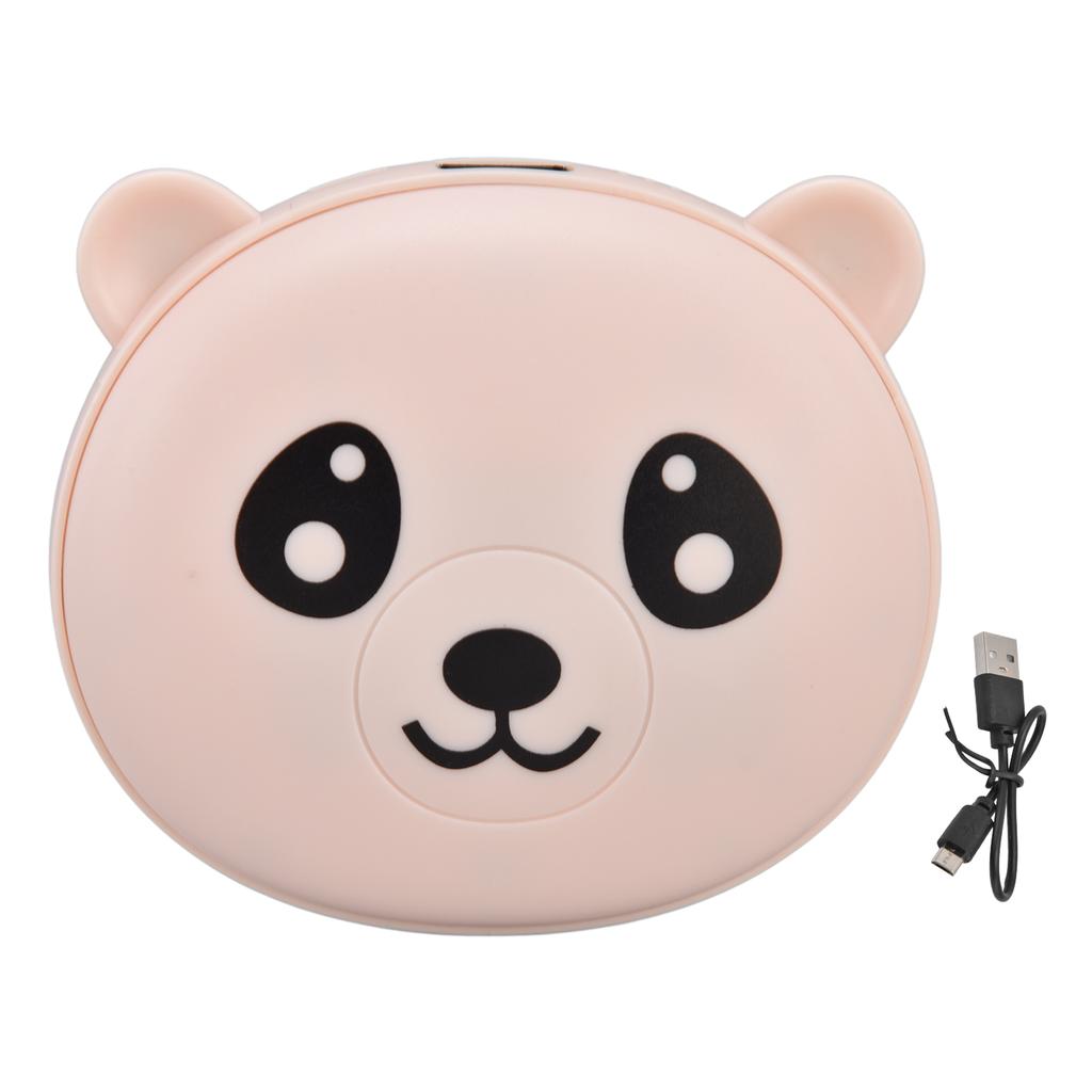 Hand Warmer   Portable Double Sides Heating USB Rechargeable Winter Heater with USB Cable for School   Home